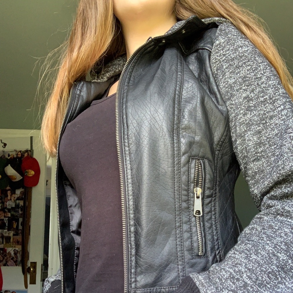 Leather jacket